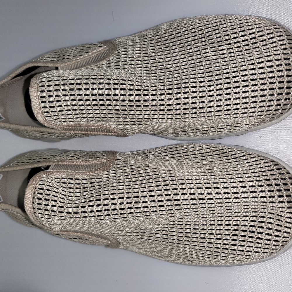 NoSox Taupe Mesh Sneakers